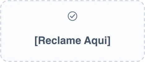 Troque pelo seu selo do Reclame Aqui
